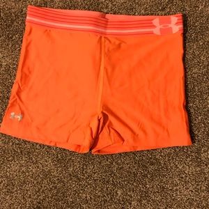 UA spandex shorts